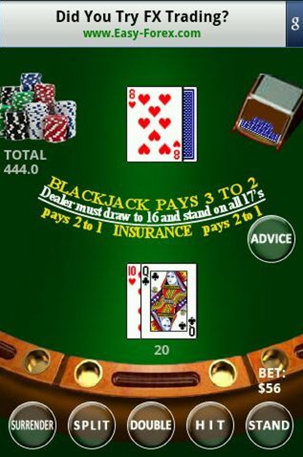 Blackjack Masa Oyunu